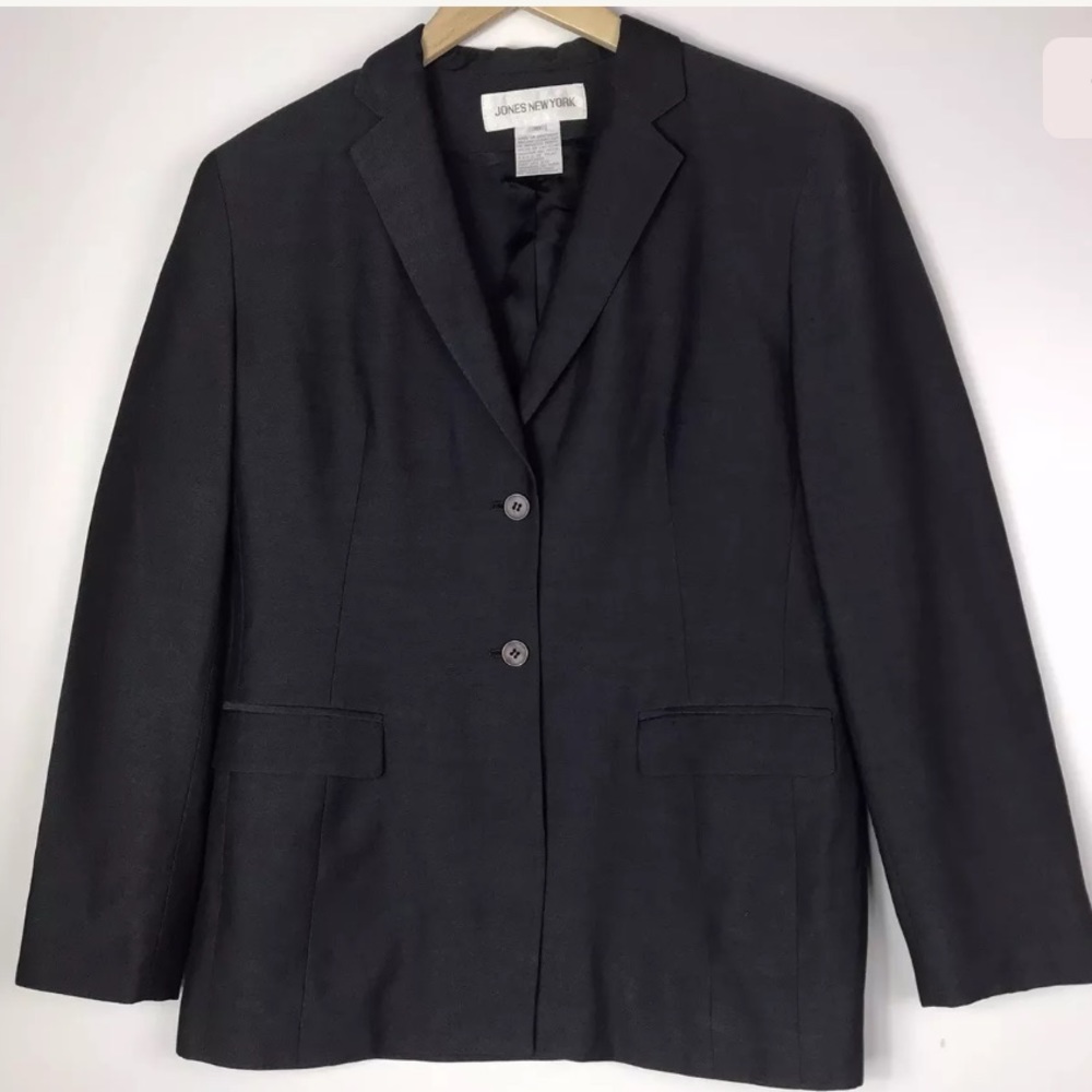 Jones New York Women’s Black Lined Blazer
